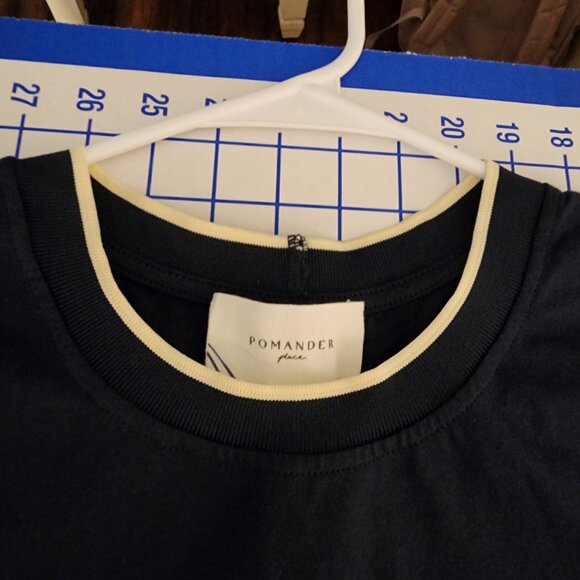 Pomander Place Navy Aimee Mini Dress NWT Med - Picture 4 of 10